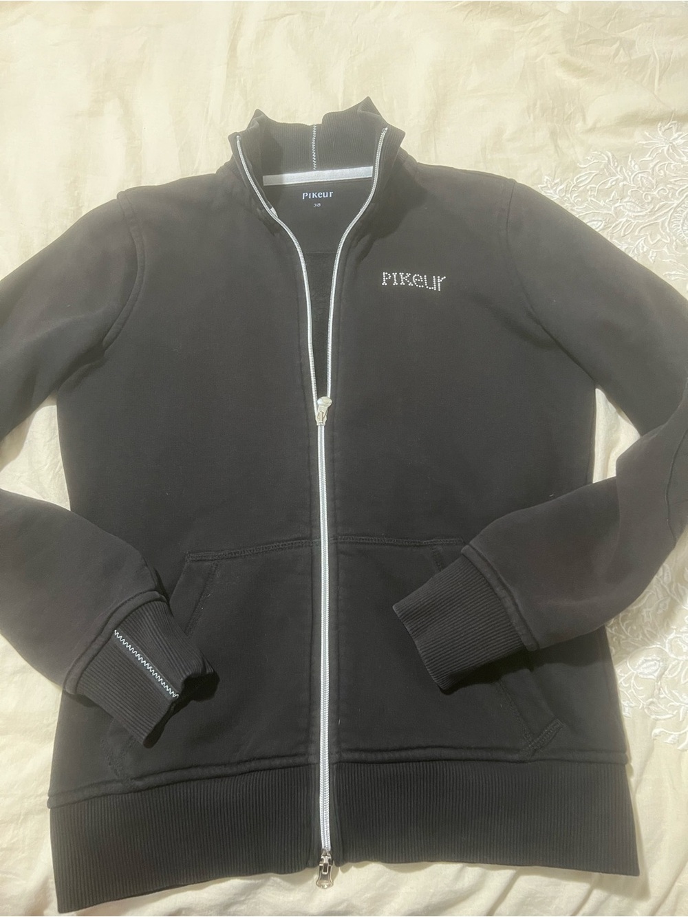 Pikeur Women's Black Full-Zip Hoodie